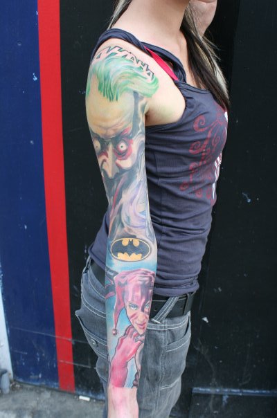 Art Work From a Tattoo shops in croydon