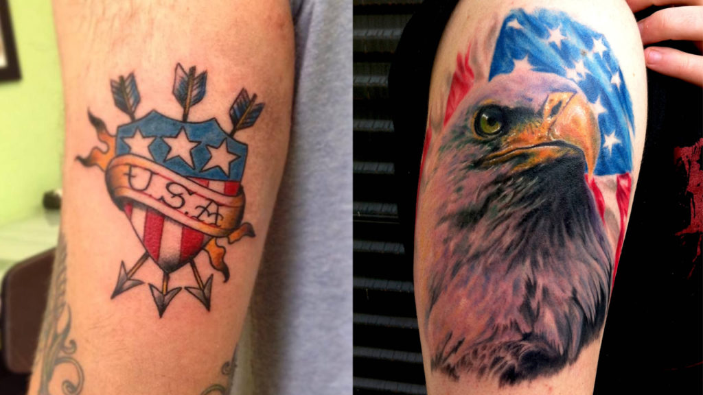 USA Patriotic Tattoo Ideas