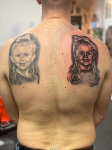 Doll Back / shoulder blade Tattoo