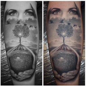 Apple Tree Tattoo