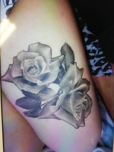 Black & White/Grey Realism Tattoo