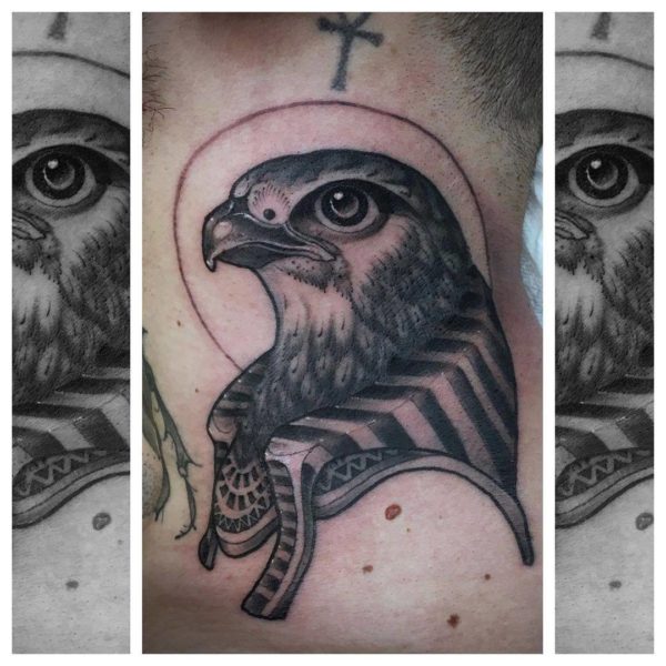 Egyptian Eagle Tattoo